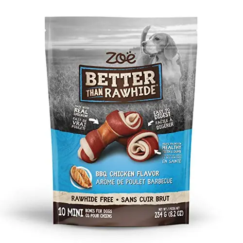 Zoe Better Than Rawhide Mini Bones BBQ Chicken