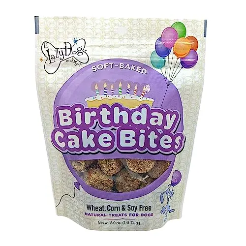 Lazy Dog birthday cake bites