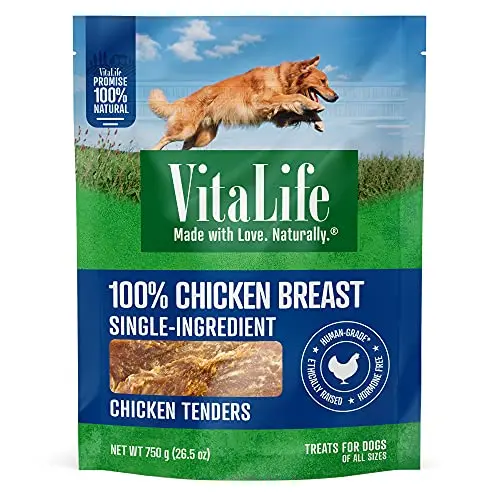 VitaLife Chicken Tenders dog treats pack