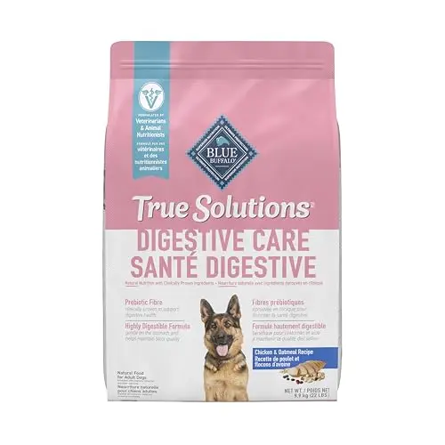 Blue Buffalo True Solutions Digestive Care dog food bag