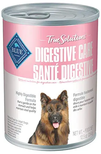 Blue Buffalo True Solutions Digestive Care wet dog food cans