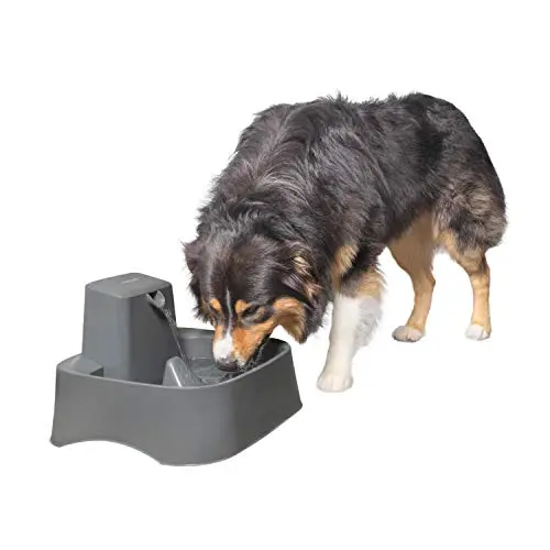 PetSafe Drinkwell 7.5 litre dog water fountain large capacity plastic grey