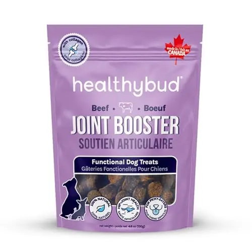 Healthybud Hip & Joint Soft Chews dog treats pouch