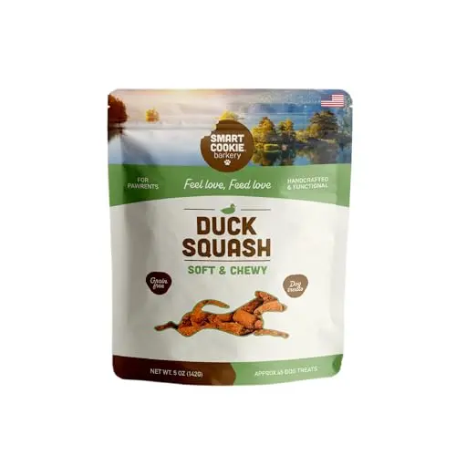 Smart Cookie All Natural Soft Dog Treats Duck & Squash bag