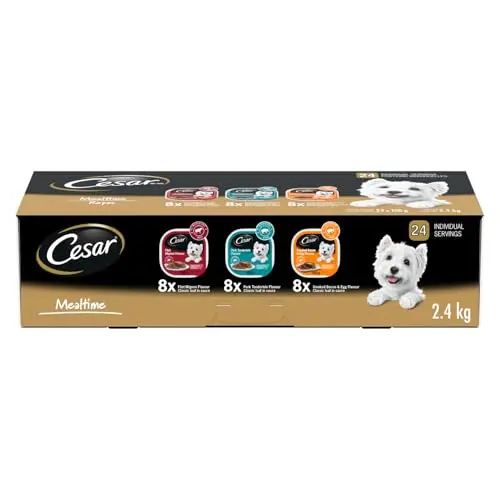 CESAR Classic Loaf in Sauce wet dog food variety pack
