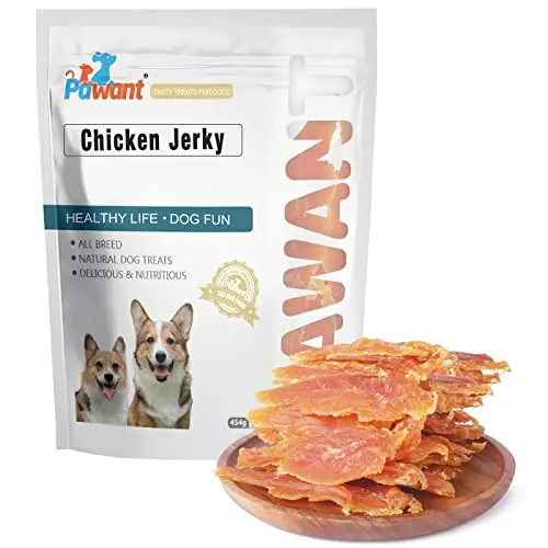 Pawant Chicken Jerky Dog Treats bag