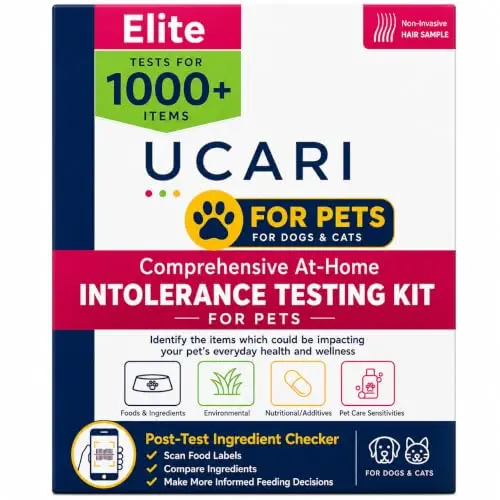 UCARI Pet Sensitivity Test kit with results