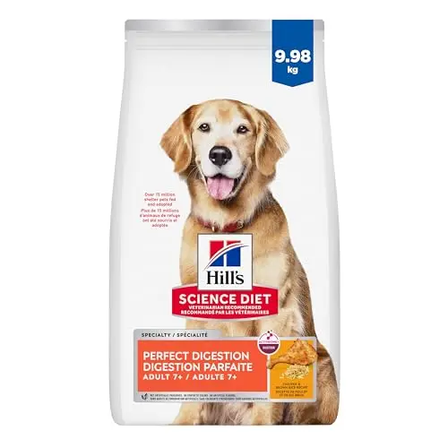 Hill's Science Diet Adult 7+ Perfect Digestion dry dog food bag