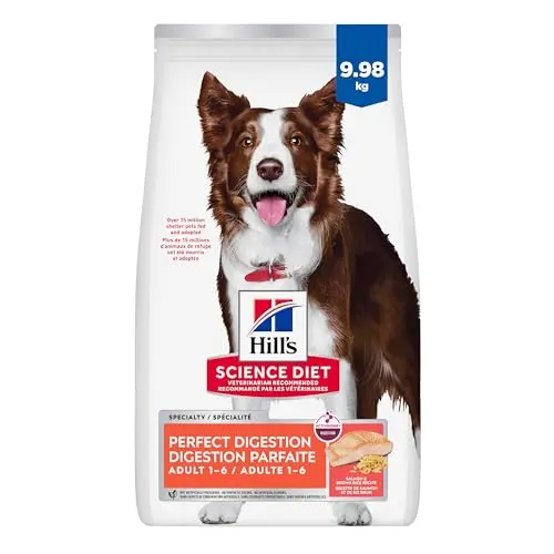 Hill's Science Diet Adult Perfect Digestion Salmon, Whole Oats & Brown Rice Recipe Dry Dog Food bag