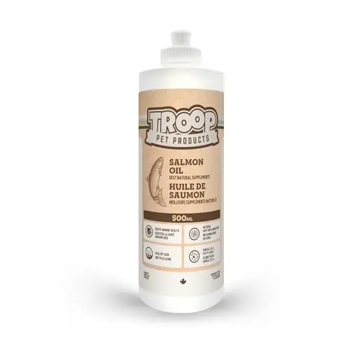 Troop Pet Products Norwegian Salmon Oil for Dogs 500ml bottle