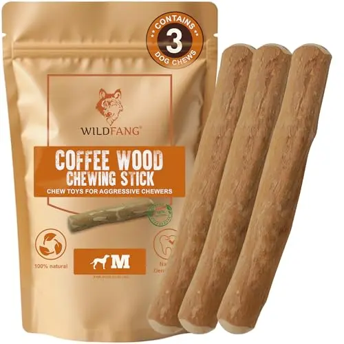 Wildfang coffee wood chew sticks medium 3-pack