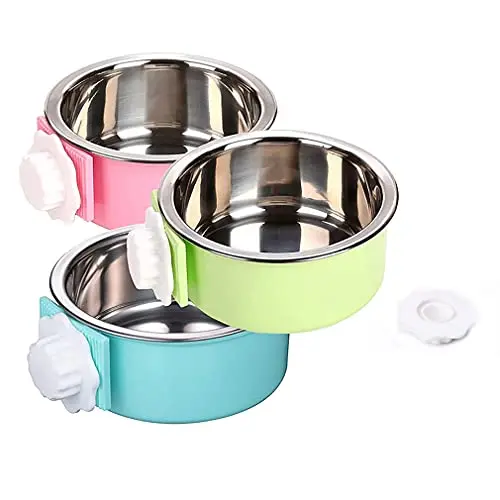 MayLove-US 3-pack crate bowls in blue, green, and pink
