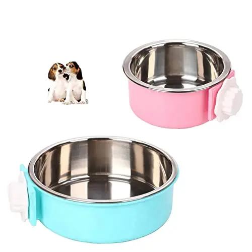 MayLove-US round blue and pink hanging crate bowls