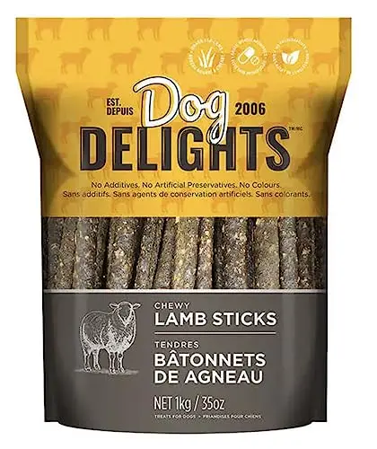 Dog Delights Chewy Lamb Sticks