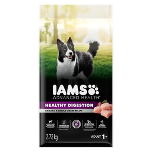 IAMS Advanced Health Healthy Digestion Adult Dry Dog Food Chicken & Whole Grain Recipe bag