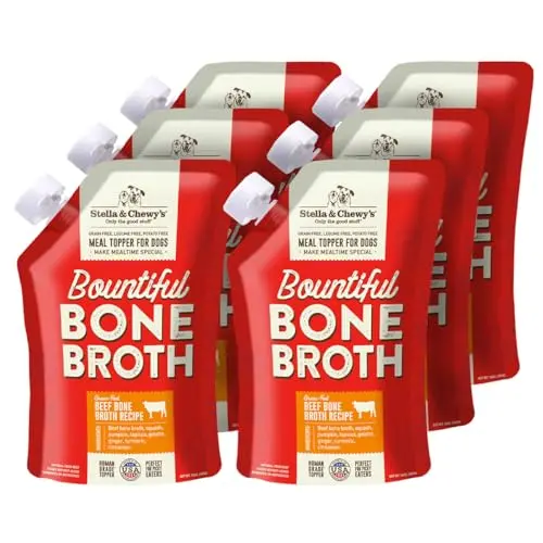 Stella & Chewy's bone broth beef liquid pouch for dogs