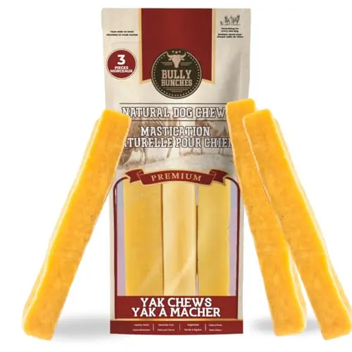 Bully Bunches Himalayan Yak Chews small size, 3 pack