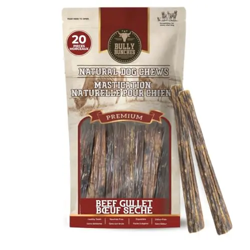 Bully Bunches All Natural 6 Inch Beef Jerky Sticks pack