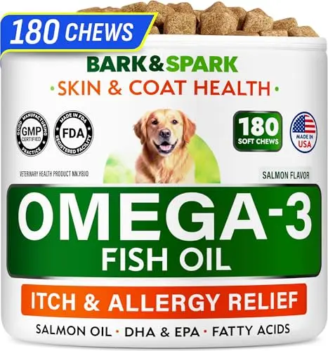 Bark&Spark Omega 3 soft chews for dogs