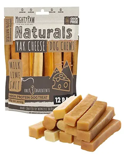 Mighty Paw yak cheese chews