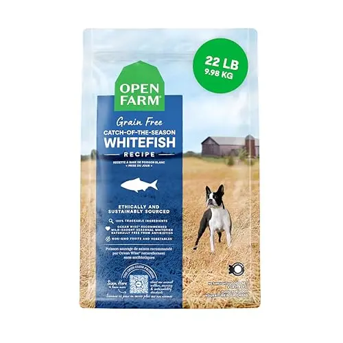 Open Farm Catch-of-the-Season Whitefish dry dog food bag