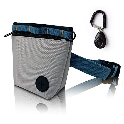 Grey KATOZOO Dog Treat Training Pouch