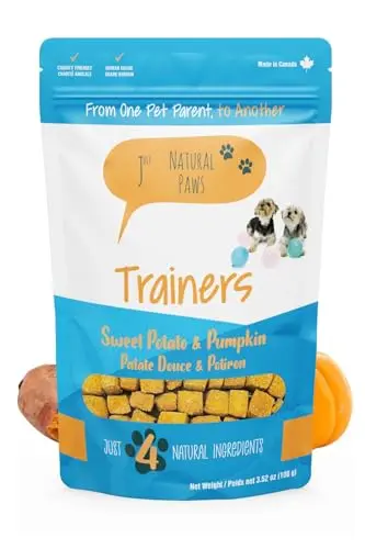 Just Natural Paws Sweet Potato & Pumpkin Dog Treats