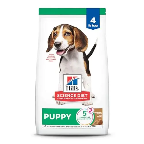 Hill's Science Diet Puppy Lamb Meal & Brown Rice Recipe bag