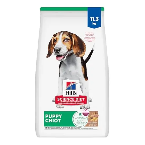 Hill's Science Diet Puppy Lamb Meal & Brown Rice large breed dry dog food bag