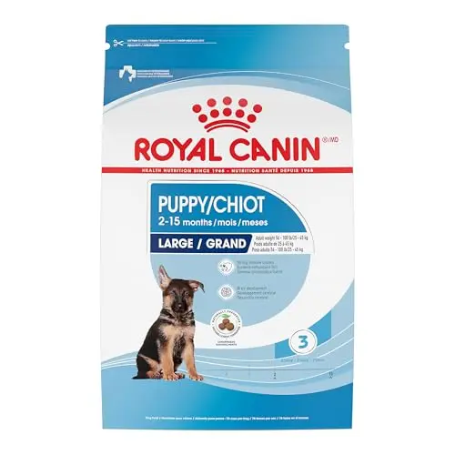 Royal Canin Large Puppy dry dog food bag