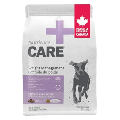 Nutrience Care Weight Management dry dog food bag