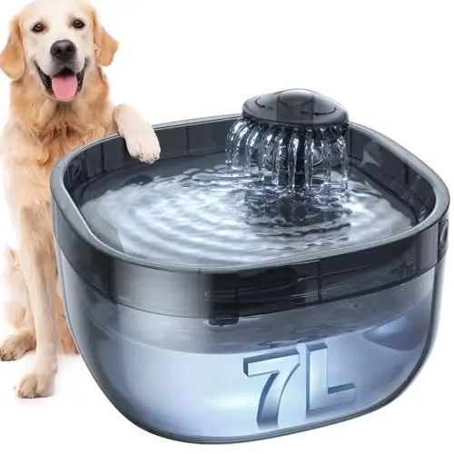 FEELNEEDY FN-W05 7L ceramic dog water fountain large capacity
