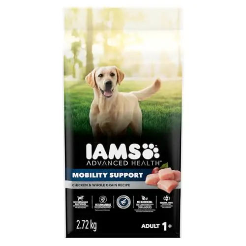 IAMS Advanced Health Mobility Support Chicken & Whole Grain Dry Dog Food bag