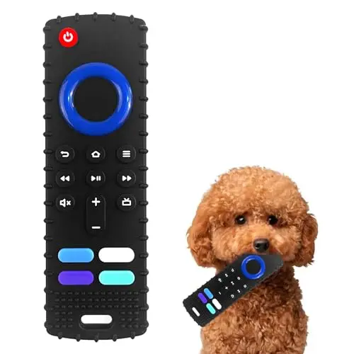 Intatikoo silicone remote control puppy teether