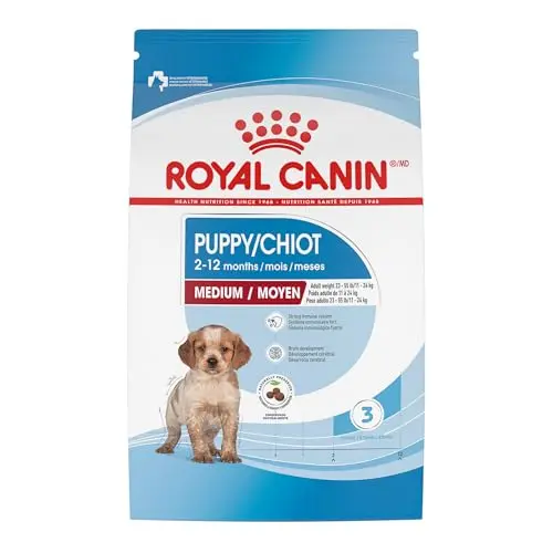 Royal Canin Medium Puppy dog food bag