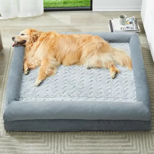 BFPETHOME Orthopedic Dog Beds for Large Dogs