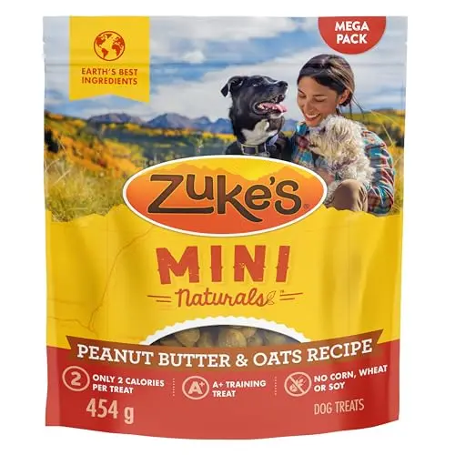 Zuke's Mini Naturals peanut butter dog training treats