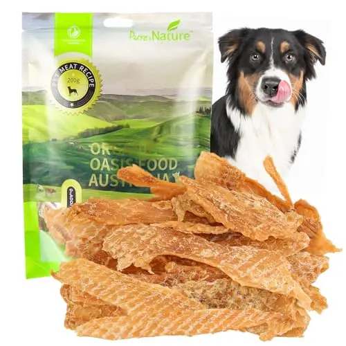 Zryoxra Chicken Jerky Dog Treats bag