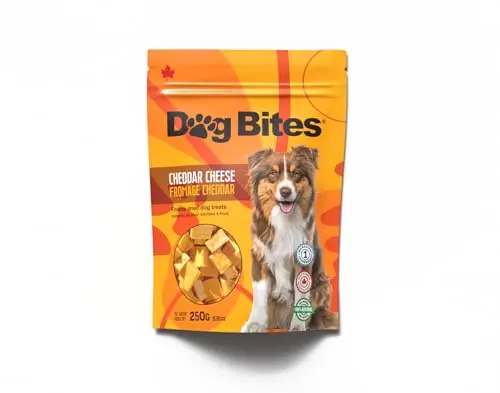 Dog Bites Freeze-Dried Cheddar Cheese Dog Treats