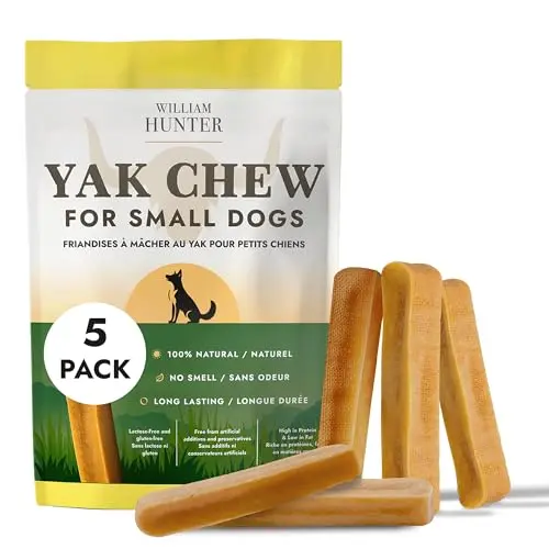 William Hunter Himalayan Yak Chews small size, 5 pack