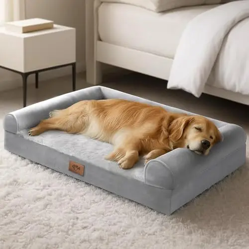 Sytopia Large Dog Bed for Extra Large Dogs Washable