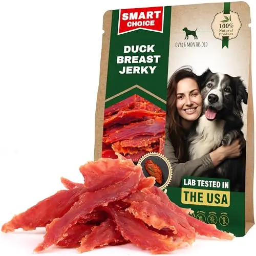 Beloved Pets Jerky Duck Breast dog treats bag