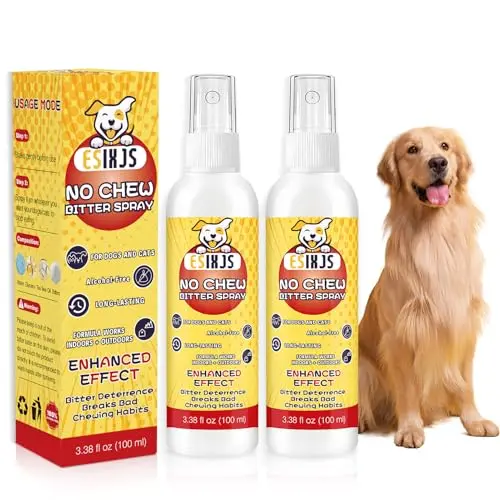 ESIXJS No Chew Spray bottle